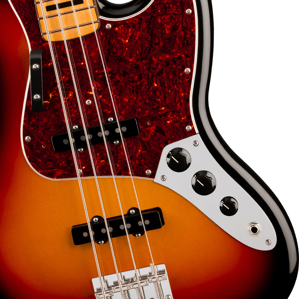 Fender Vintera III Early 70s Jazz Bass Maple Bass Guitar - 3-Color Sunburst