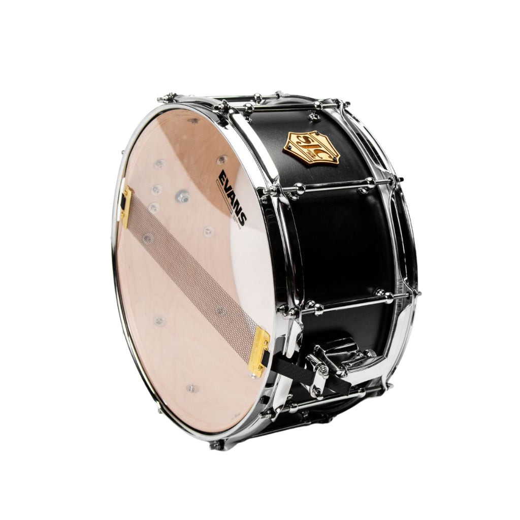SJC Custom Drums - Tour Series Snare Drum - 6.5 x 14-inch - Matte Black