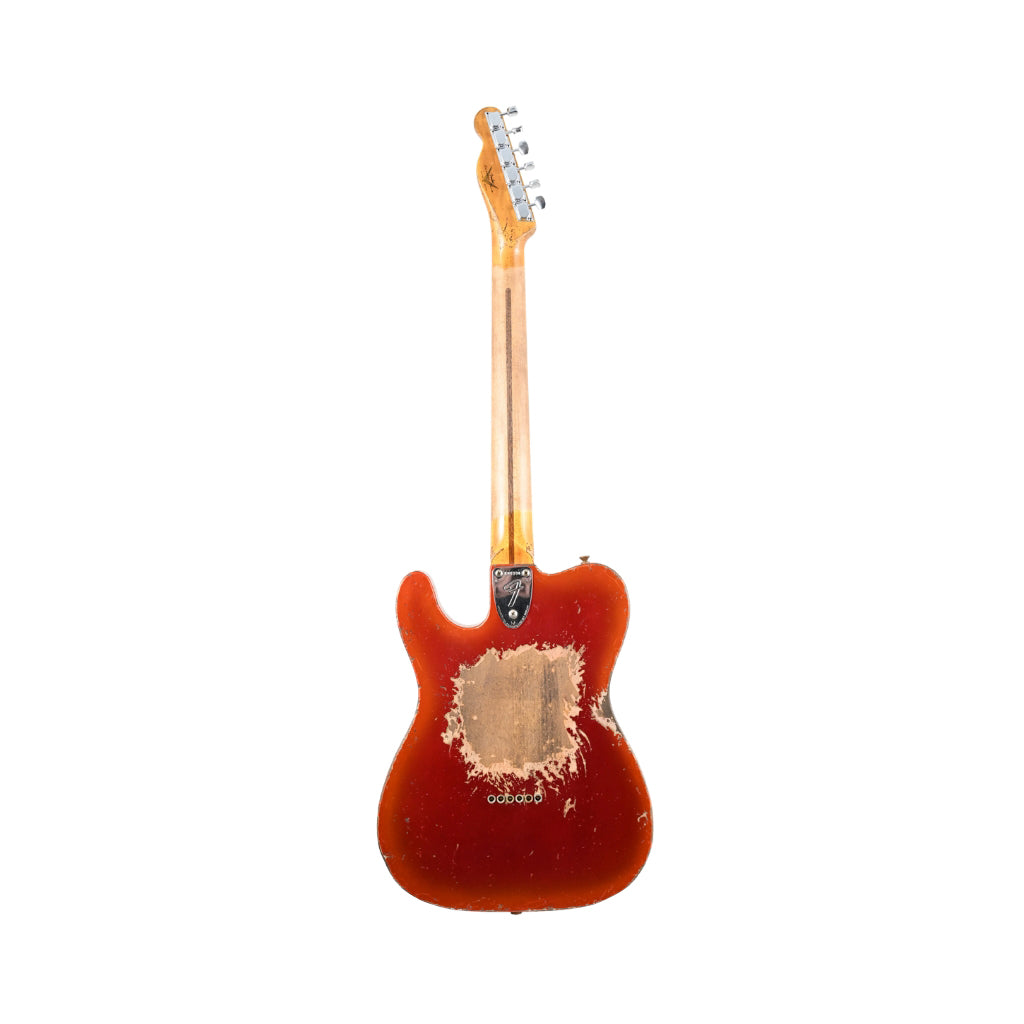 Fender Custom Shop Limited Edition Telecaster Custom Super Heavy Relic - Aged Candy Apple Red with Aged Candy Tangerine Burst