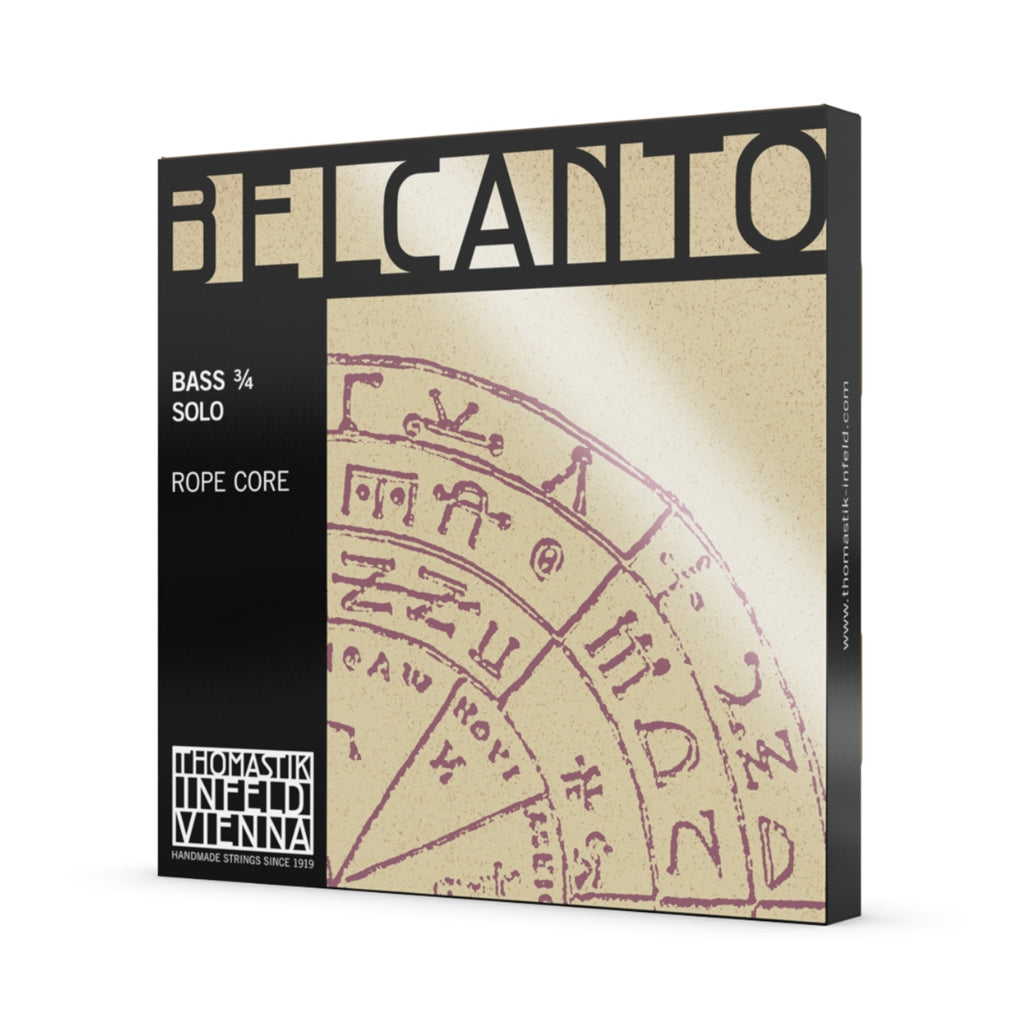Thomastik BC600S Belcanto Solo Double Bass 3/4 Solo String Set