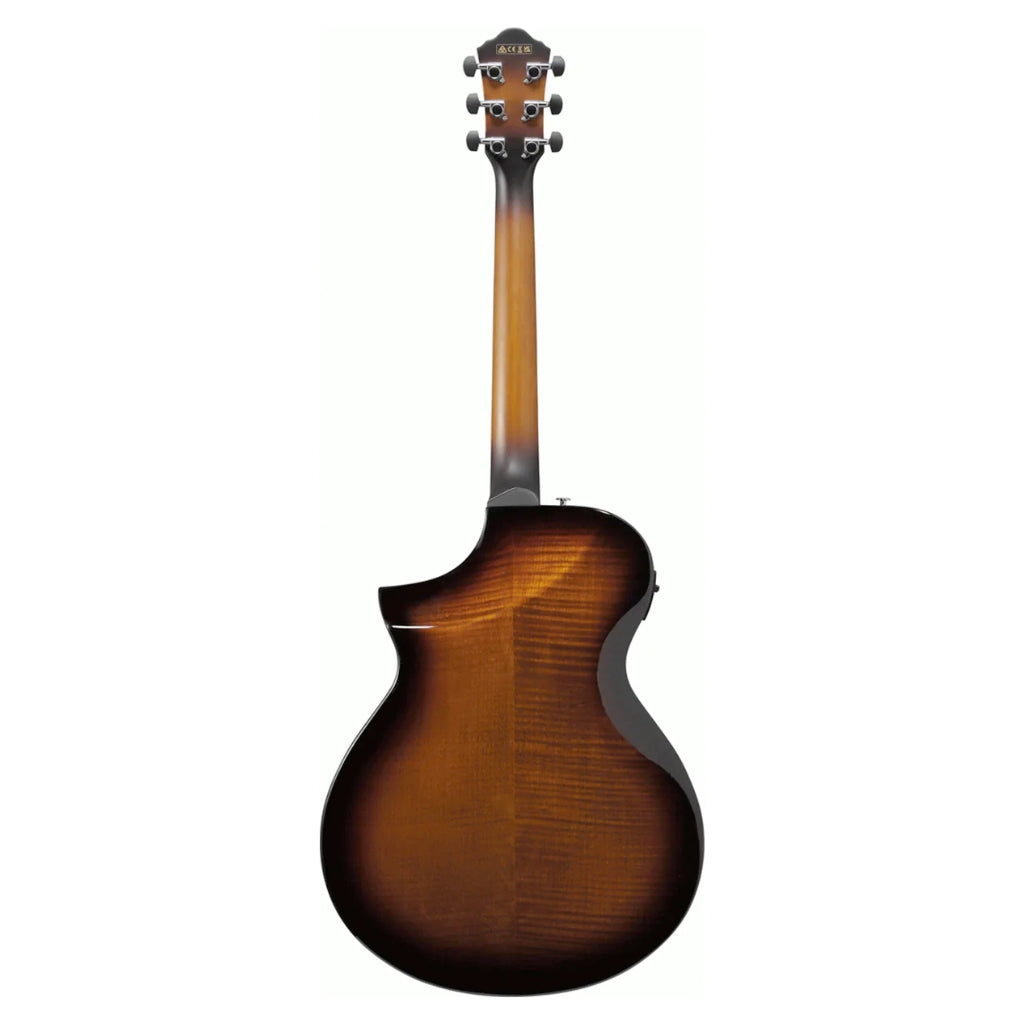 Ibanez - AEWC400 High Gloss Acoustic-Electric Guitar - Amber Sunburst