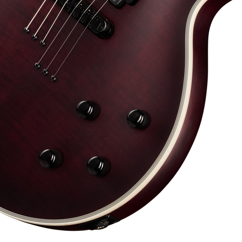 Epiphone - Prophecy Les Paul Electric Guitar - Crimson Fog Satin