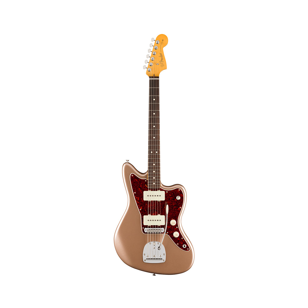 Fender American Professional Classic Jazzmaster Rosewood Fingerboard - Faded Firemist Gold
