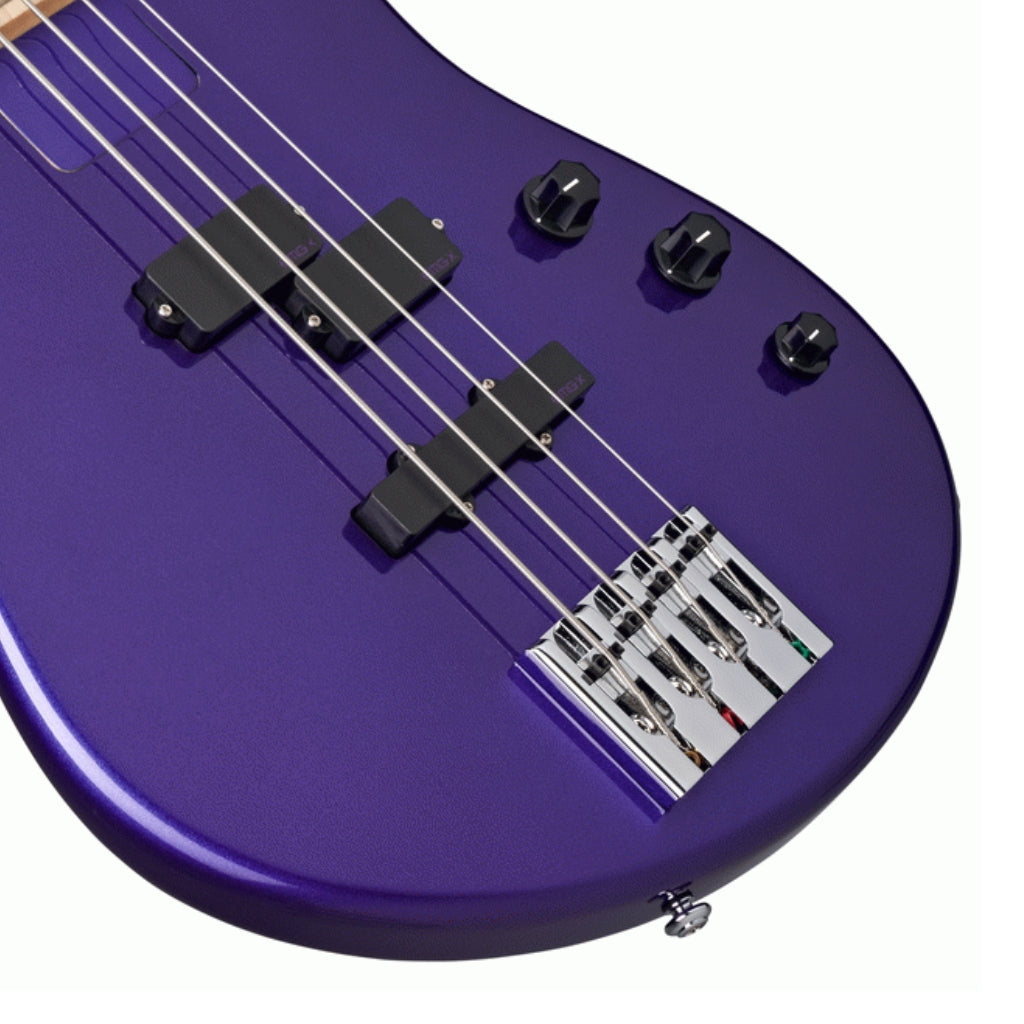 Spector - Icon NC-4 Frank Bello Signature Bass Guitar - Tina Rose Metallic Purple