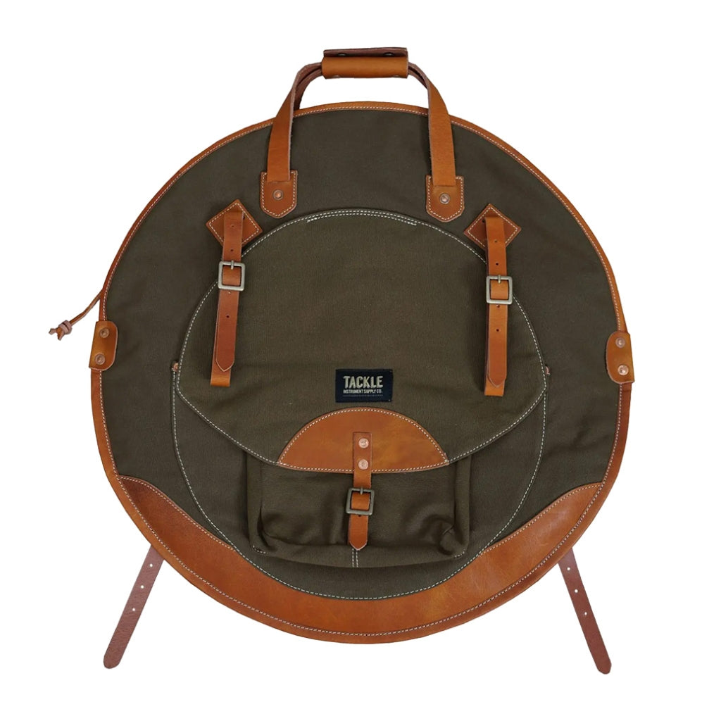 Tackle - Backpack Cymbal Bag - 24 inch, Forest Green