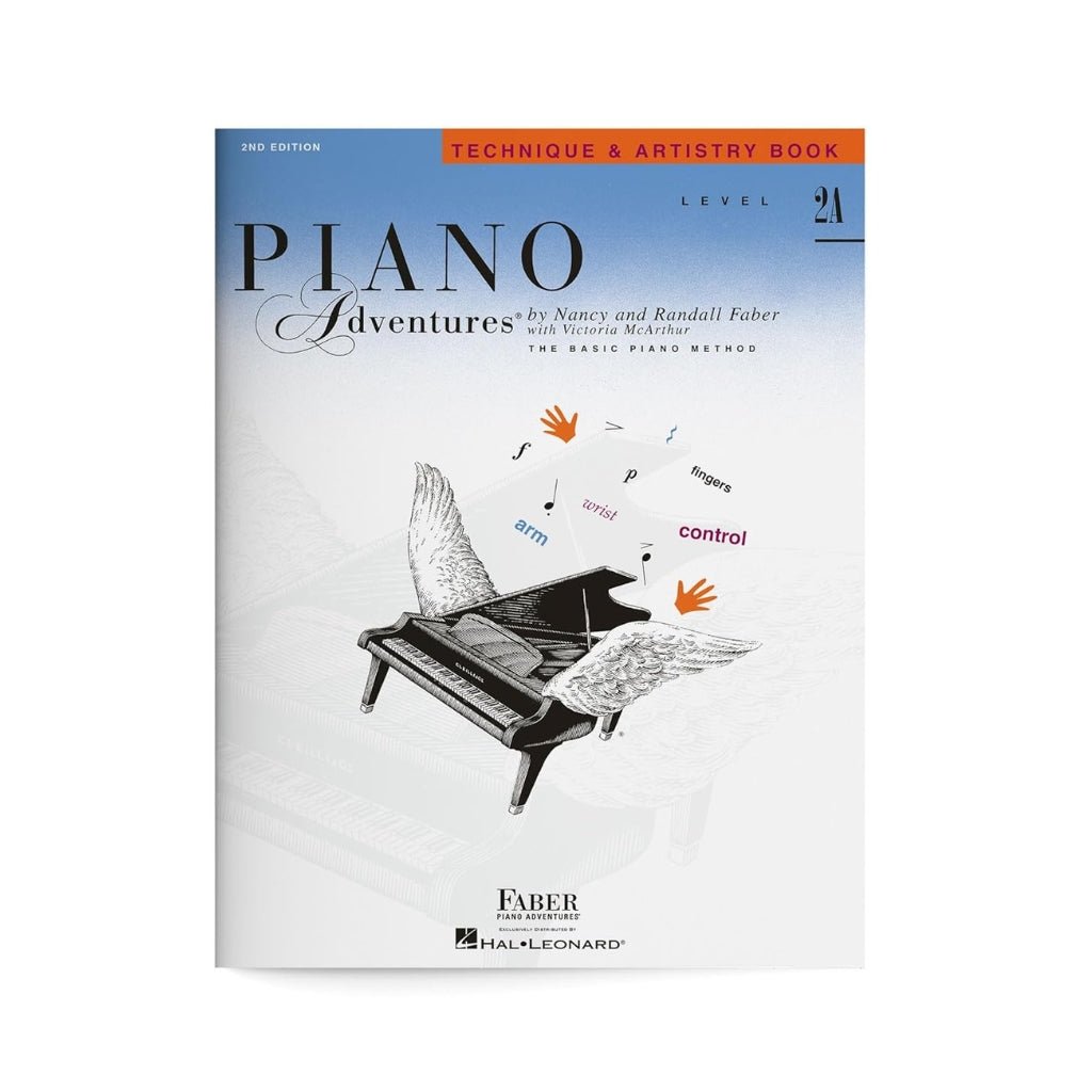 Faber Piano Adventures Level 2A Technique &amp; Artistry Book: 2nd Edition Book Books Sky Music