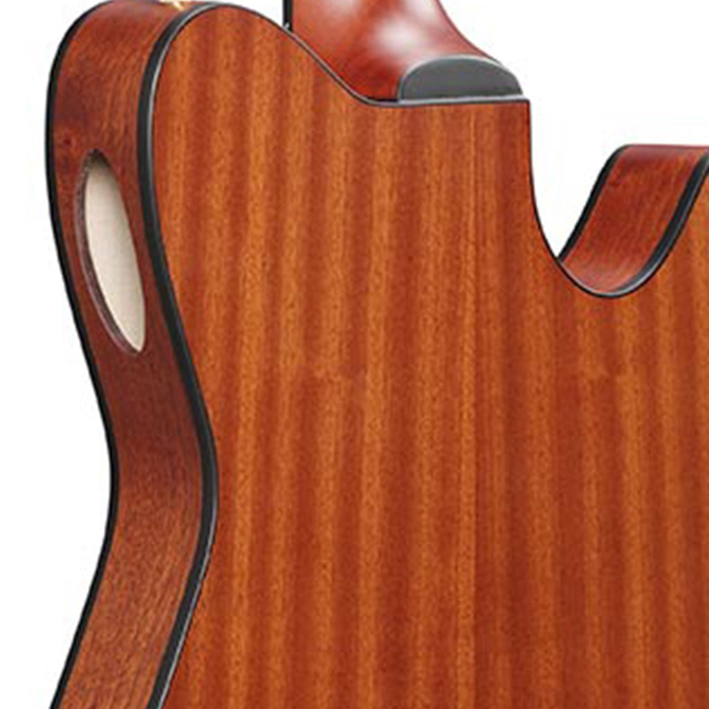 Ibanez - FRH10N Flat Left Handed Nylon String Guitar - Brown Sunburst 