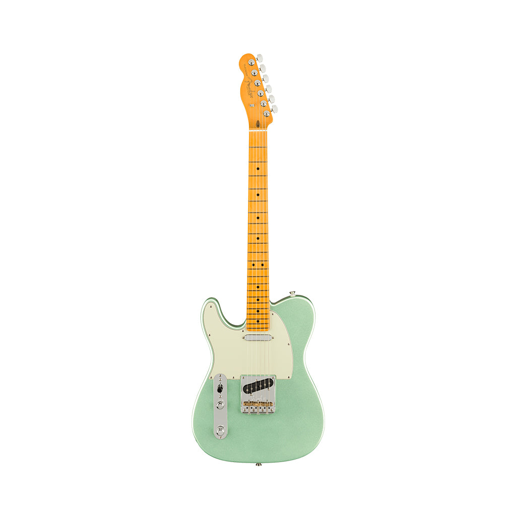 Fender American Professional II Telecaster Left Handed Electric Guitar - Mystic Surf Green