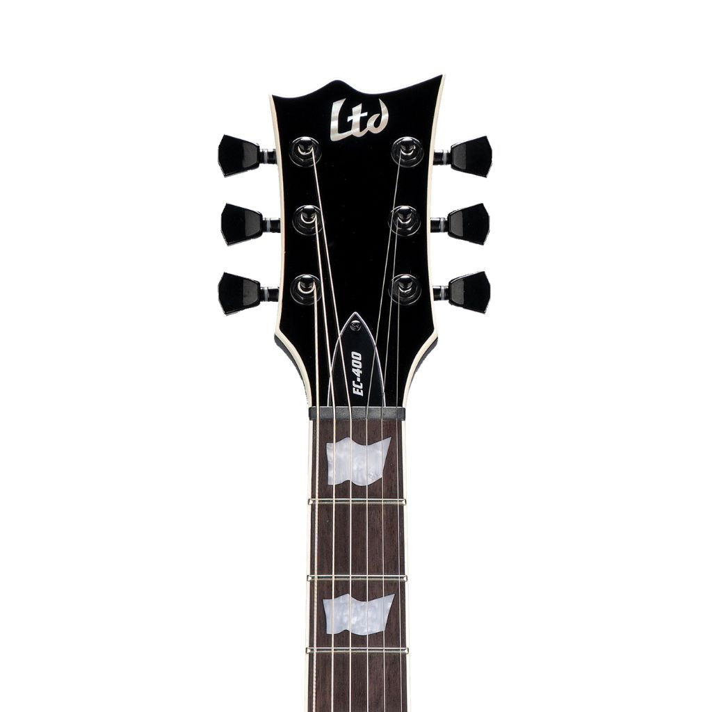 ESP LTD - Eclipse EC-400 Quilted Maple Electric Guitar -  See Thru Black Sunburst