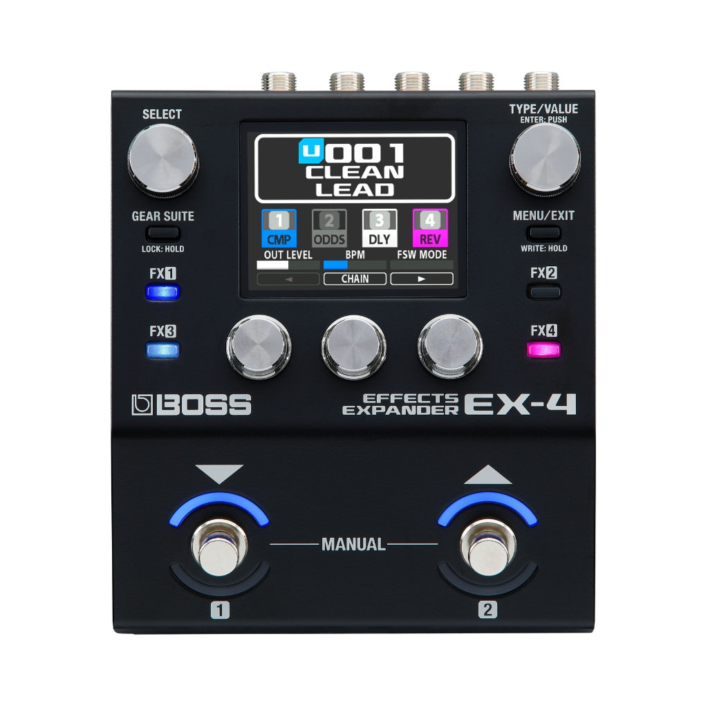 BOSS - EX-4 Effects Expander - Multieffects Pedal