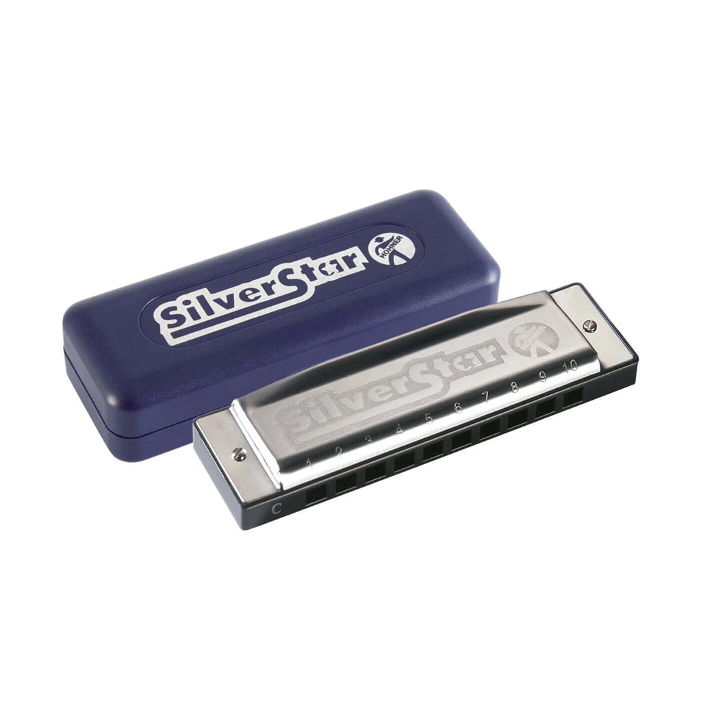 Hohner Silver Star Small Box Harmonica - F Major