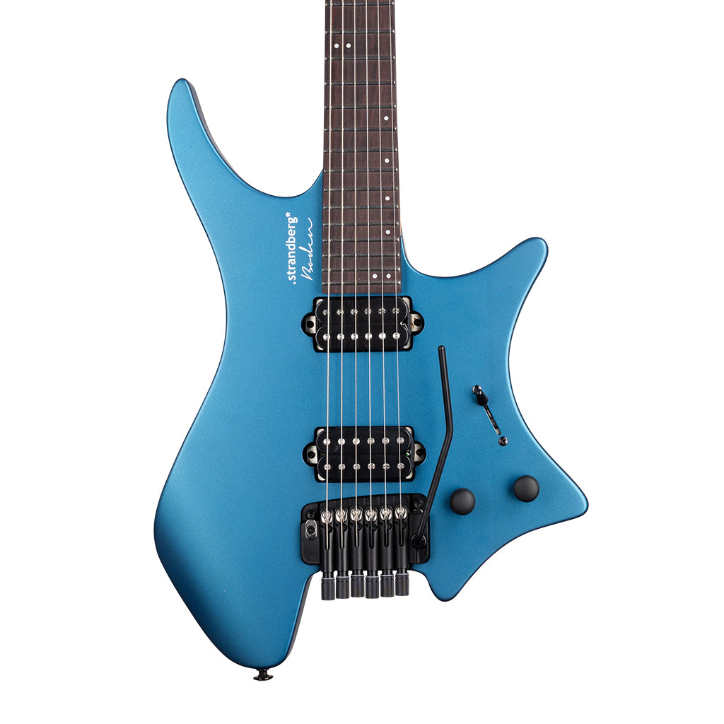 Strandberg Boden Essential 6 Tremolo Headless Electric Guitar - Whale Blue sky music