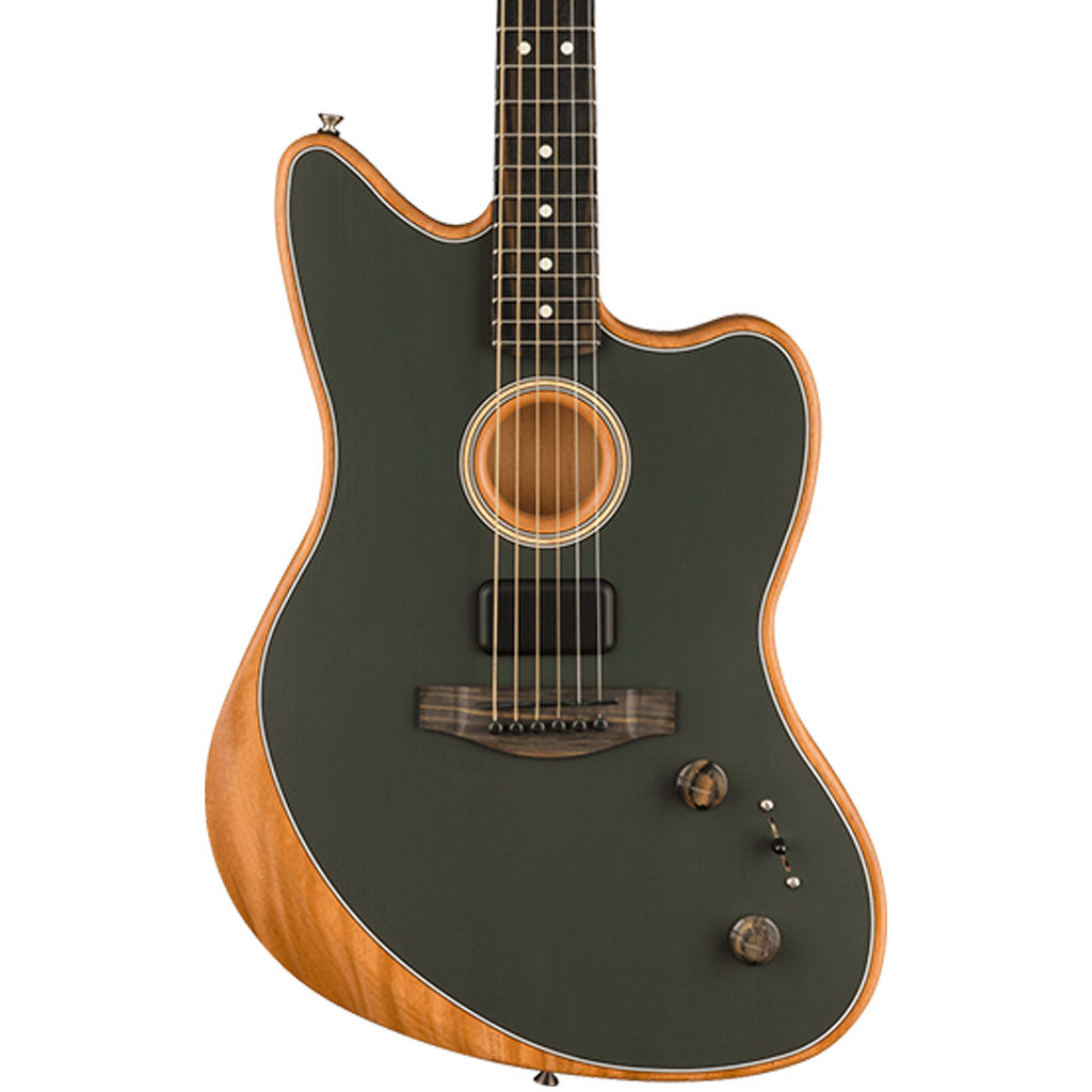 Fender American Acoustasonic Jazzmaster in Tungsten