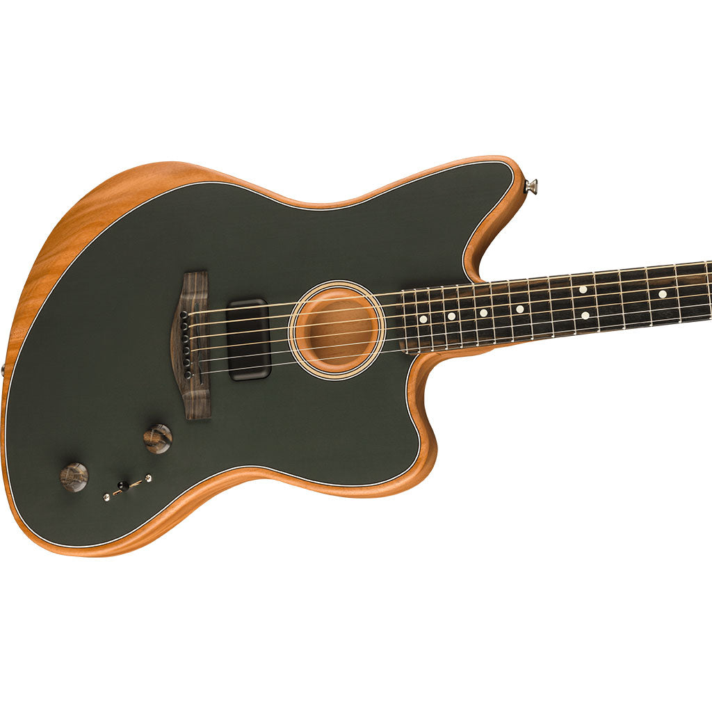 Fender American Acoustasonic Jazzmaster in Tungsten