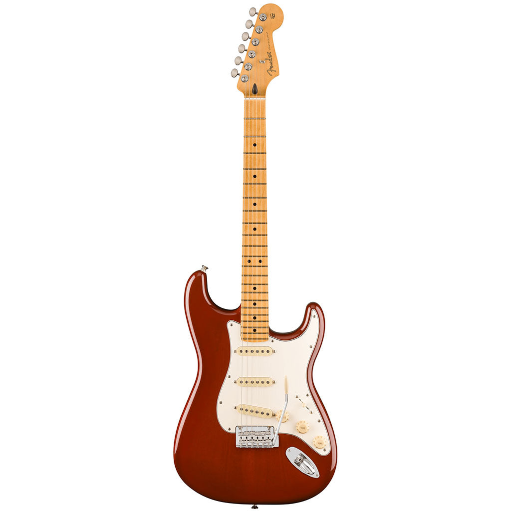 Fender Player II Stratocaster Chambered Mahogany Body - Maple Fretboard - Transparent Mocha Burst