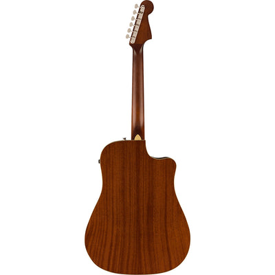 Fender Redondo Player Left Handed, Walnut Fingerboard, Gold Pickguard, , Natural