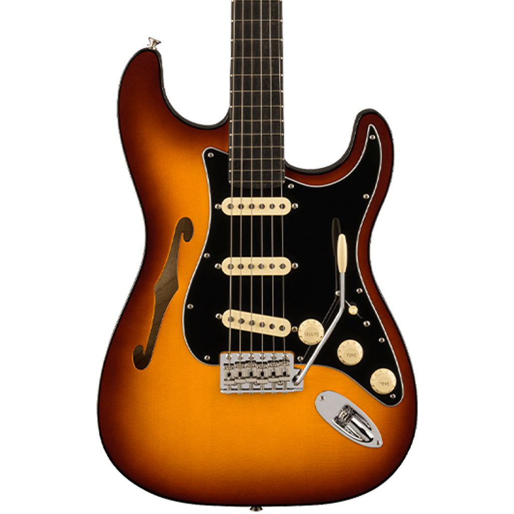 Fender Limited Edition Suona Stratocaster® Thinline, Ebony Fingerboard, Violin Burst
