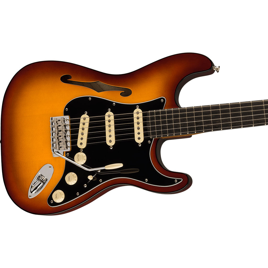 Fender Limited Edition Suona Stratocaster® Thinline, Ebony Fingerboard, Violin Burst