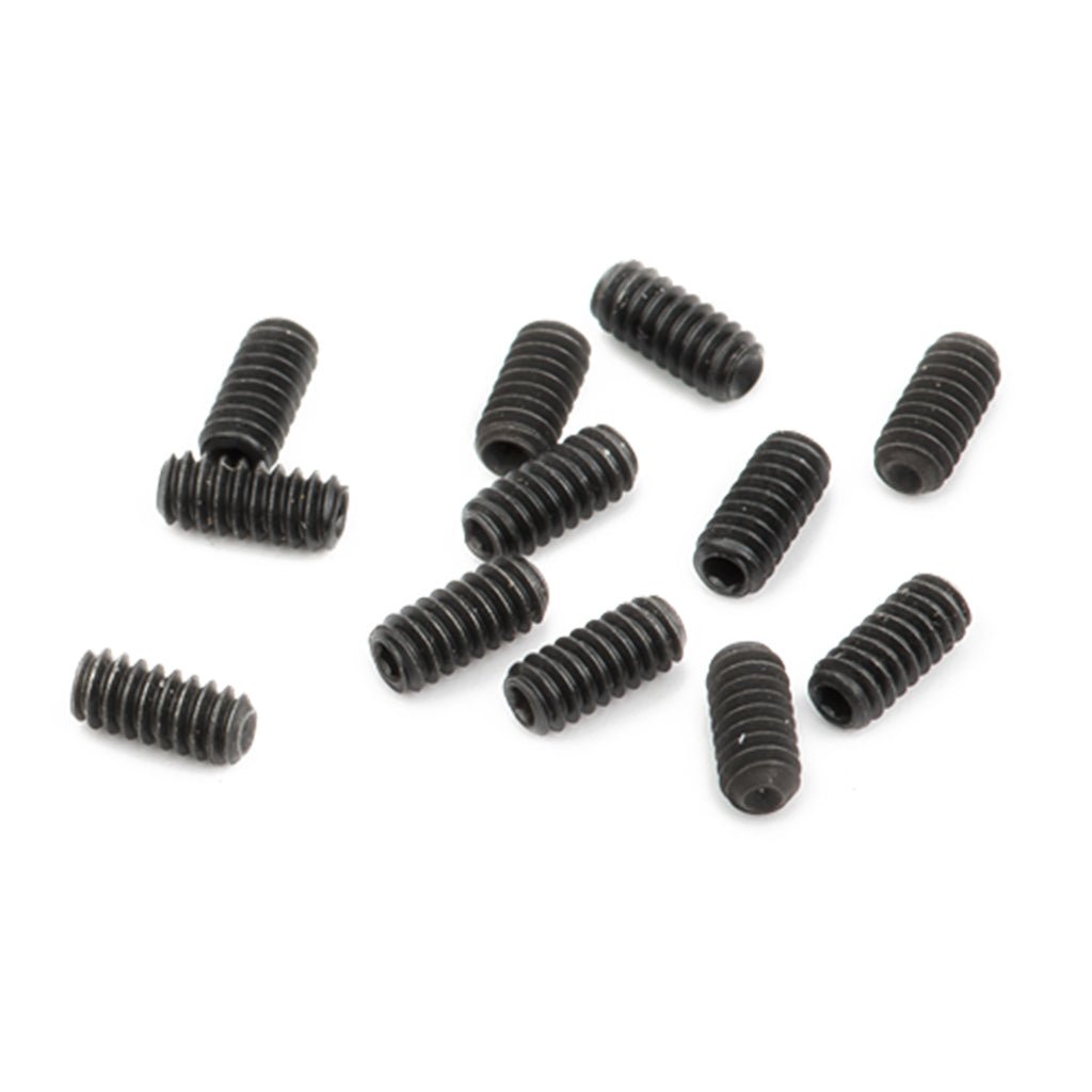 Fender 12 American Series Guitar Bridge Saddle Height Adjustment Screws 1/4 inch in Black Guitar Spare Parts Sky Music