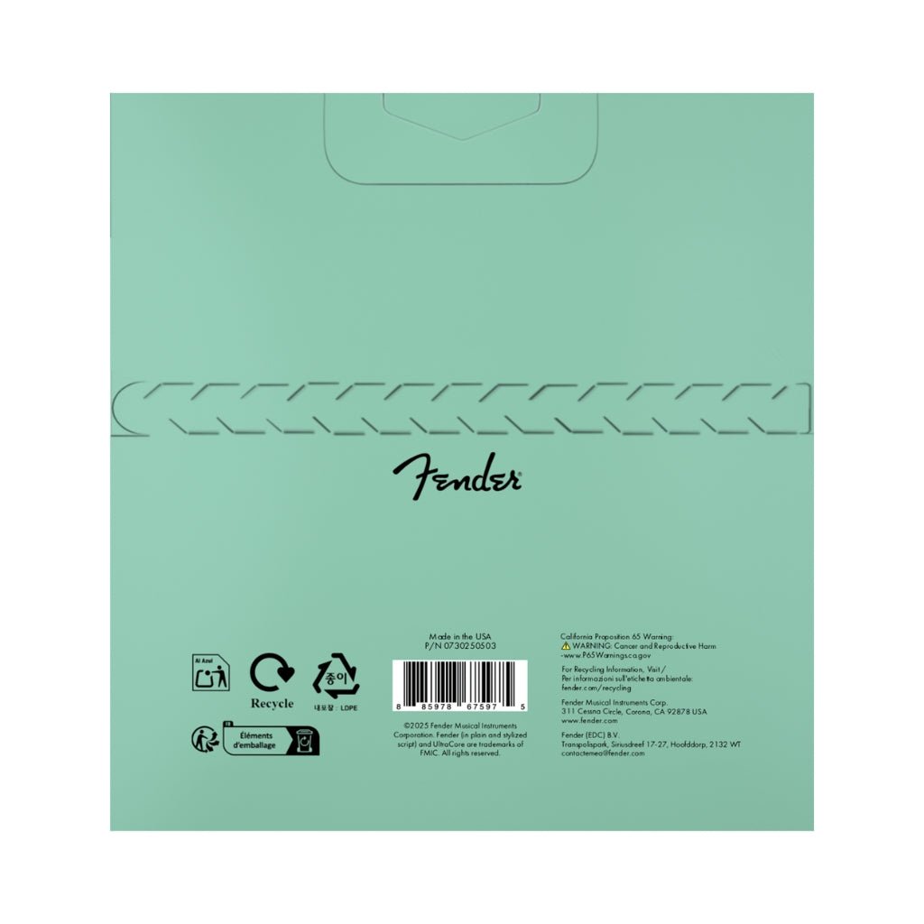 Fender 1250L UltraCore Electric Guitar Strings - .009-.042 Light Fretted Instrument Strings Sky Music