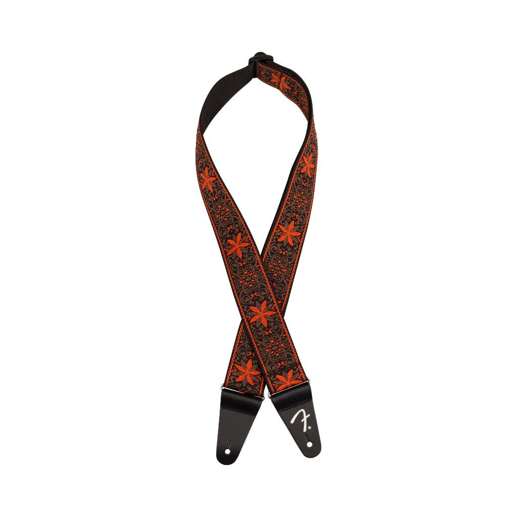 Fender 2" Pasadena Woven Guitar Strap - Orange Wallflower Other Sky Music