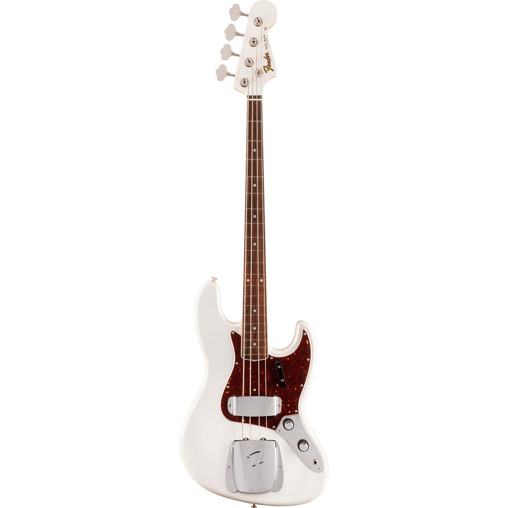 Fender 60th Anniversary 60s Jazz Bass - Rosewood Fretboard - Arctic Pearl Bass Guitars Sky Music