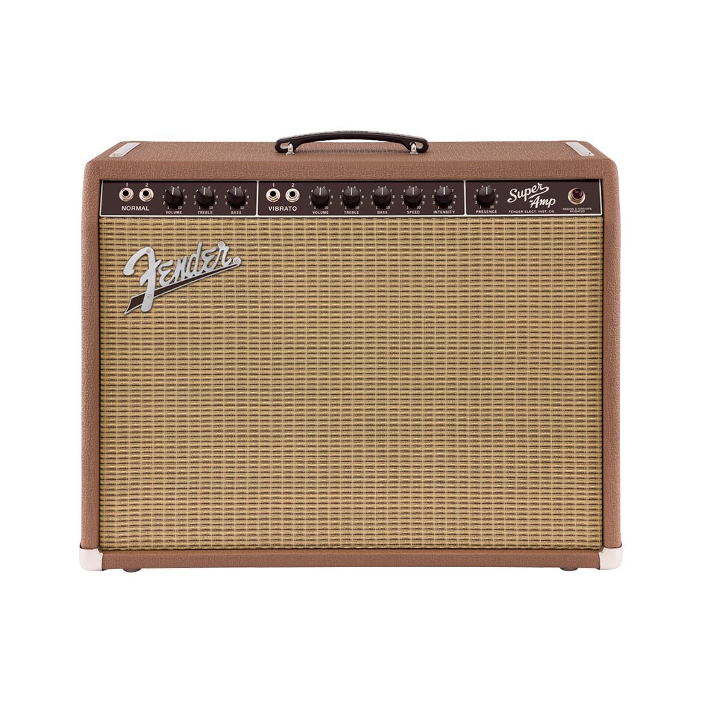 Fender '62 Super Amp 40-watt 2 x 10-inch Tube Combo Amp Electric Guitar Amplifiers Sky Music