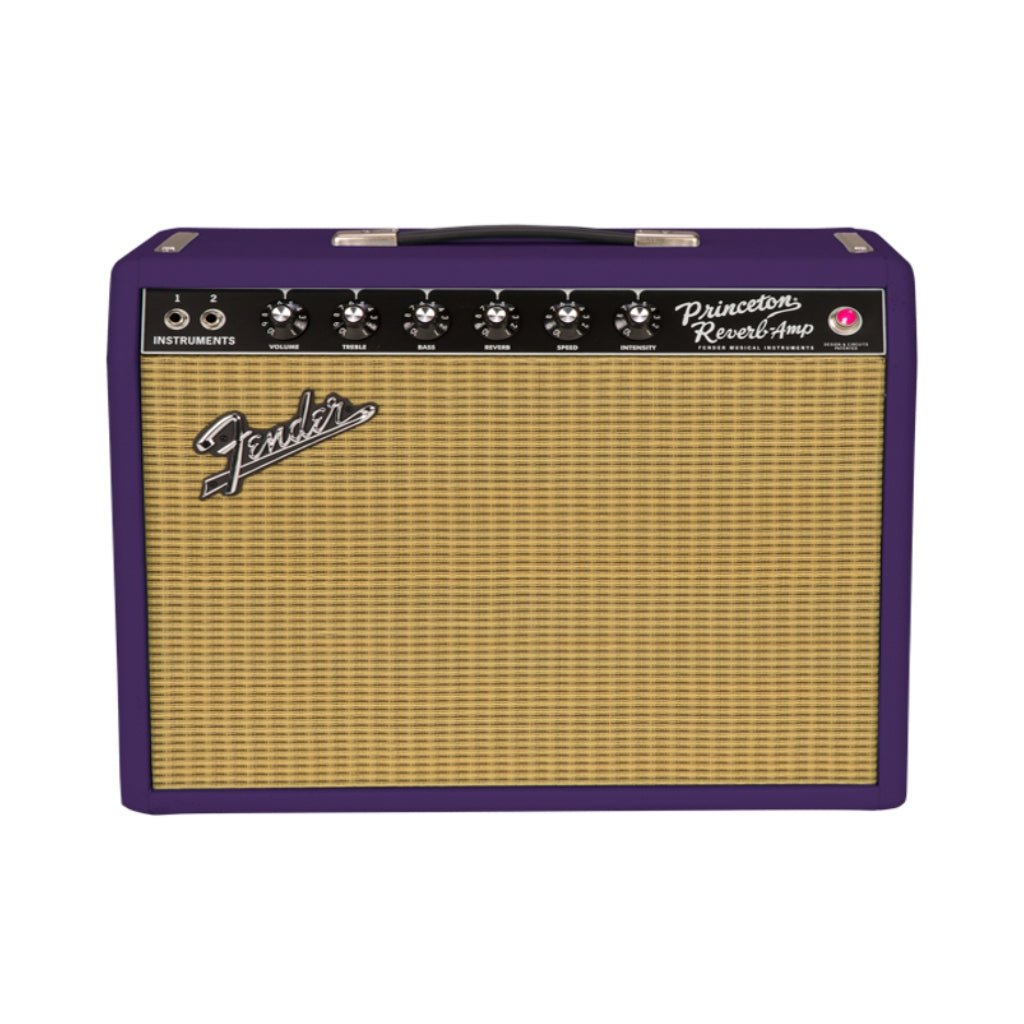 Fender '65 Princeton Reverb 1x12-inch Tube Combo Amplifier - Plum/Wheat Electric Guitar Amplifiers Sky Music