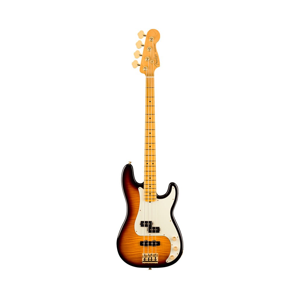Fender 75th Anniversary American Professional PJ Bass Rosewood Fingerboard - 2-Color Sunburst Bass Guitars Sky Music