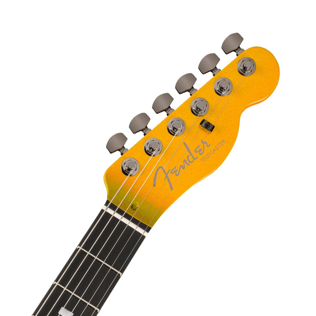 Fender 75th Anniversary American Ultra II Telecaster Ebony Fingerboard - Liquid Gold Electric Guitars Sky Music