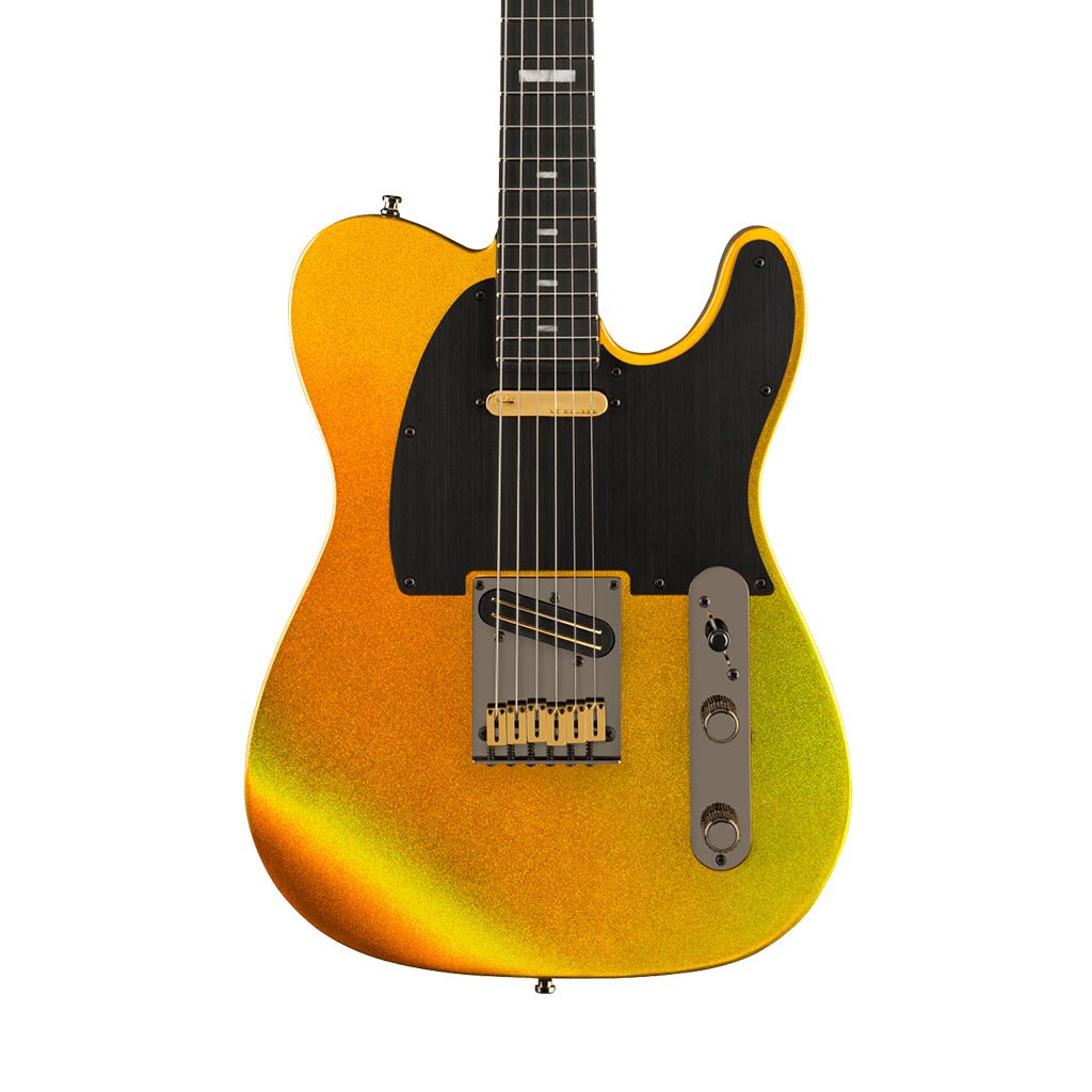 Fender 75th Anniversary American Ultra II Telecaster Ebony Fingerboard - Liquid Gold Electric Guitars Sky Music