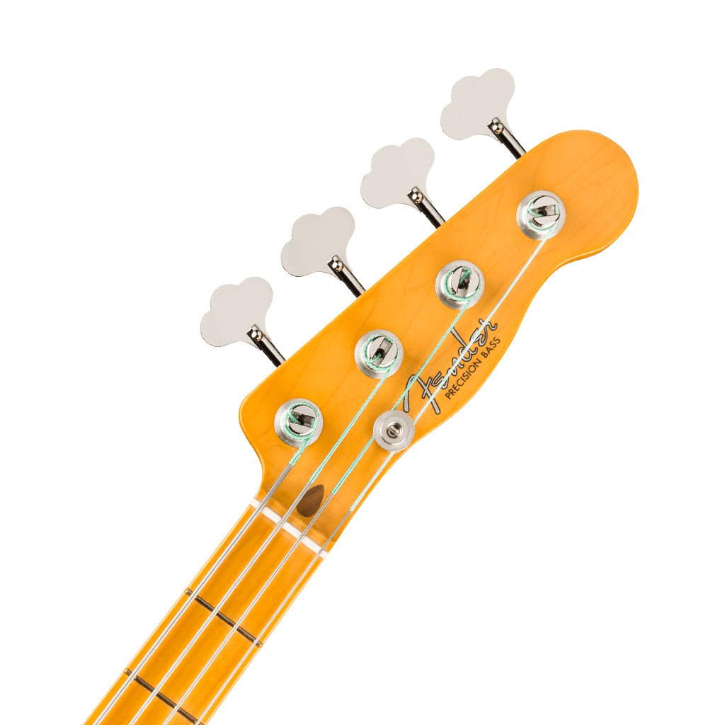 Fender 75th Anniversary American Vintage II 1951 Precision Bass Maple Fingerboard - Butterscotch Blonde Bass Guitars Sky Music