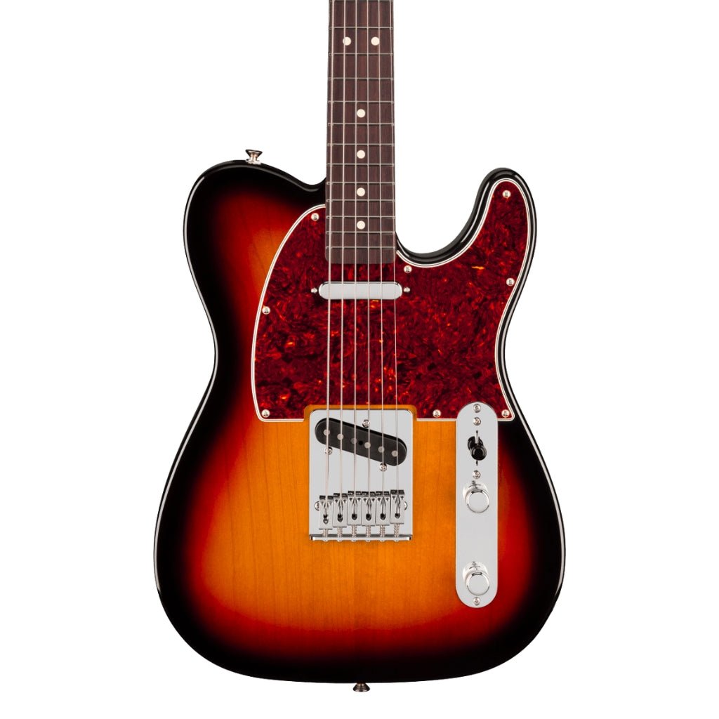 Fender 75th Anniversary Player II Baritone Telecaster Electric Guitar - 3-Color Sunburst, Rosewood Fingerboard Electric Guitars Sky Music