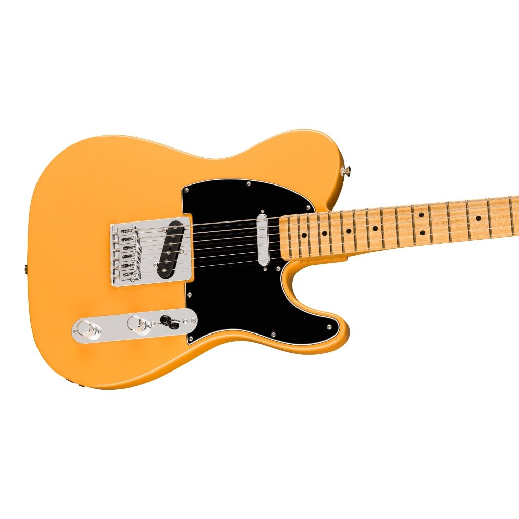 Fender 75th Anniversary Player II Baritone Telecaster Electric Guitar - Butterscotch Blonde, Maple Fingerboard Electric Guitars Sky Music