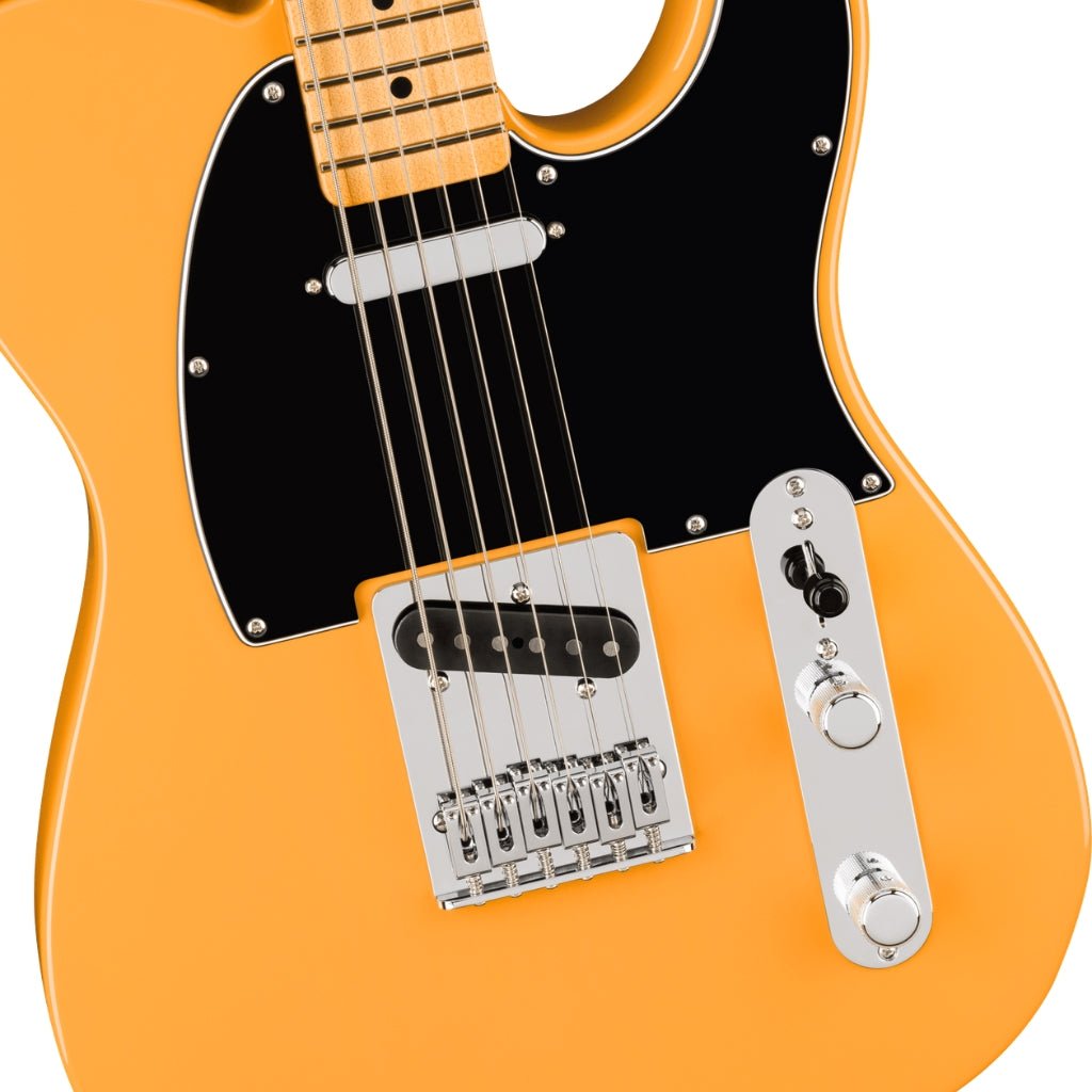 Fender 75th Anniversary Player II Baritone Telecaster Electric Guitar - Butterscotch Blonde, Maple Fingerboard Electric Guitars Sky Music