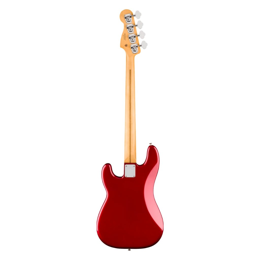 Fender 75th Anniversary Player II Precision Bass Guitar - Candy Apple Red, Maple Fingerboard Bass Guitars Sky Music