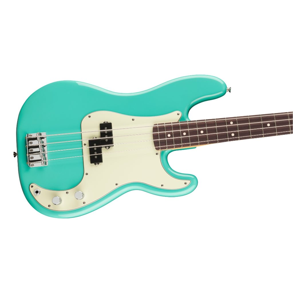 Fender 75th Anniversary Player II Precision Bass Guitar - Seafoam Green, Rosewood Fingerboard Bass Guitars Sky Music
