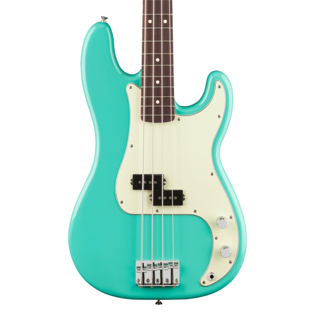 Fender 75th Anniversary Player II Precision Bass Guitar - Seafoam Green, Rosewood Fingerboard Bass Guitars Sky Music