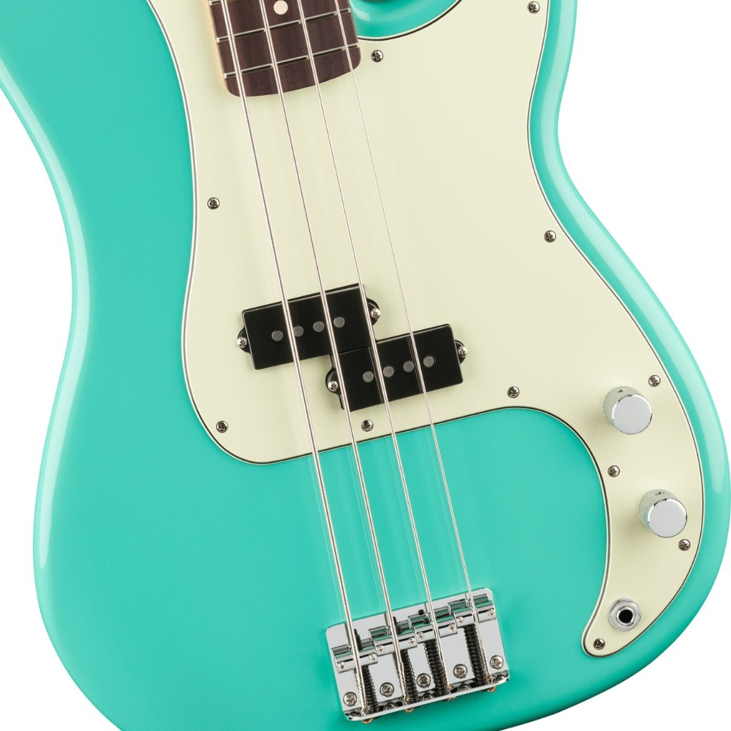 Fender 75th Anniversary Player II Precision Bass Guitar - Seafoam Green, Rosewood Fingerboard Bass Guitars Sky Music