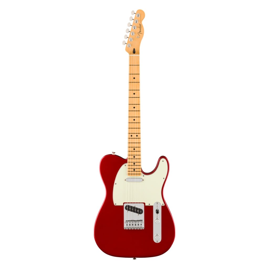 Fender 75th Anniversary Player II Telecaster Electric Guitar - Candy Apple Red, Maple Fingerboard Electric Guitars Sky Music