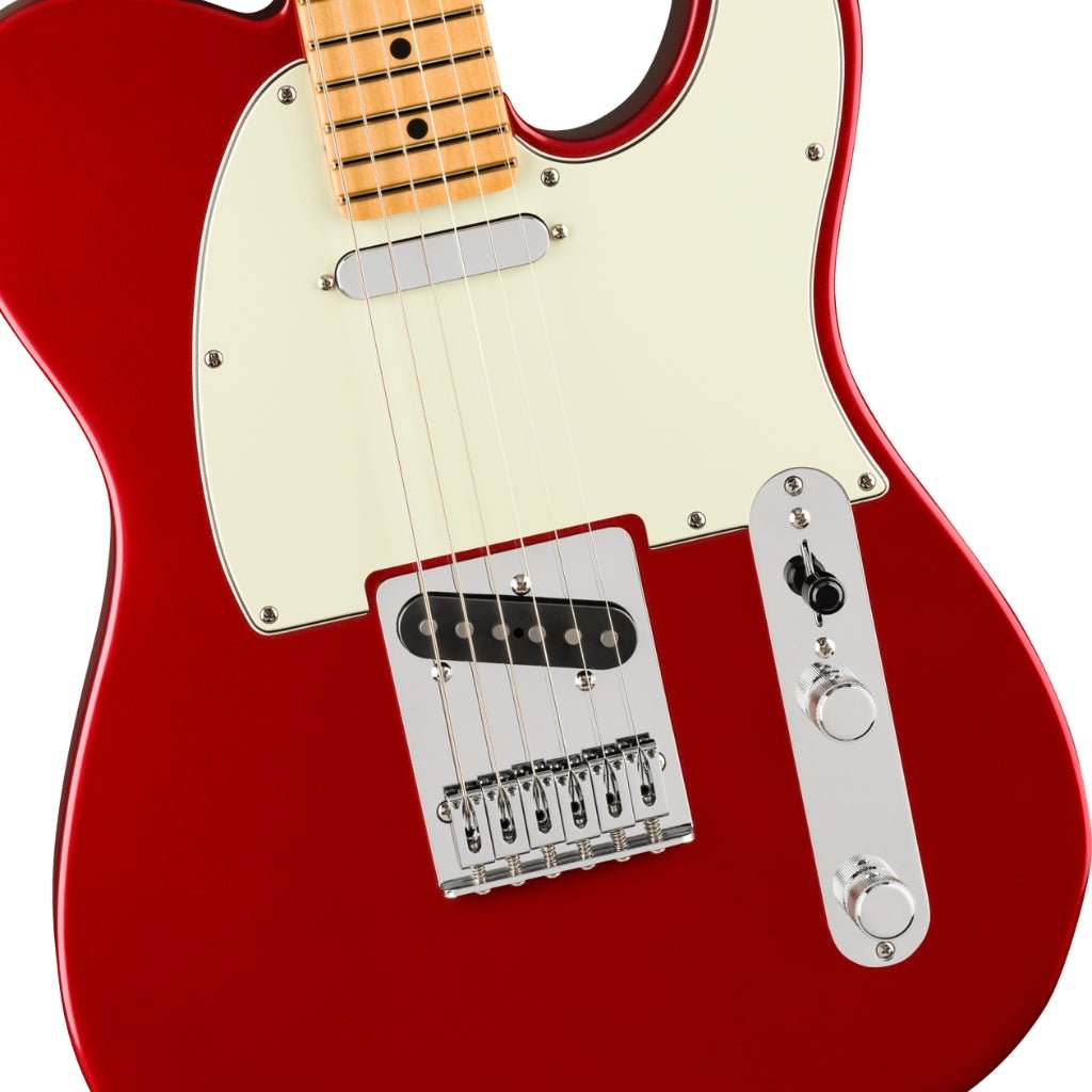Fender 75th Anniversary Player II Telecaster Electric Guitar - Candy Apple Red, Maple Fingerboard Electric Guitars Sky Music