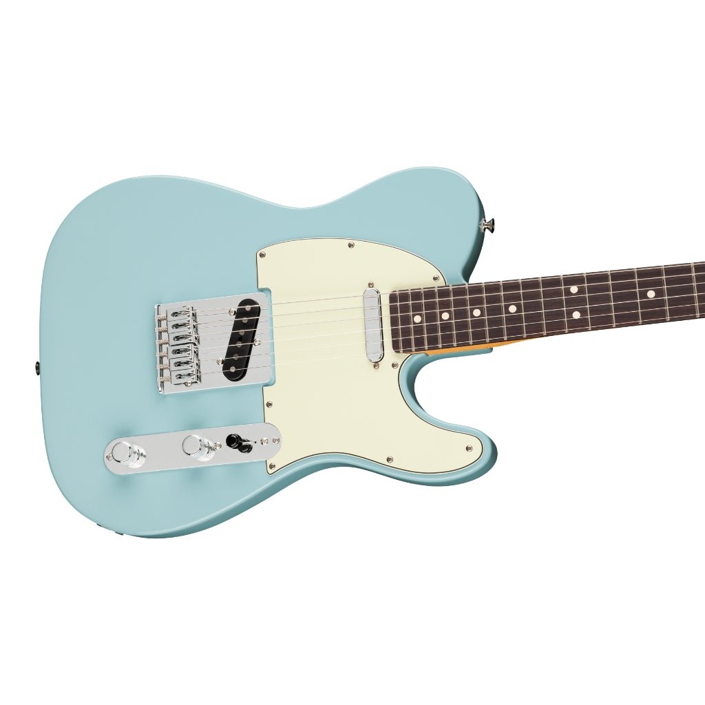 Fender 75th Anniversary Player II Telecaster Electric Guitar - Daphne Blue, Rosewood Fingerboard Electric Guitars Sky Music