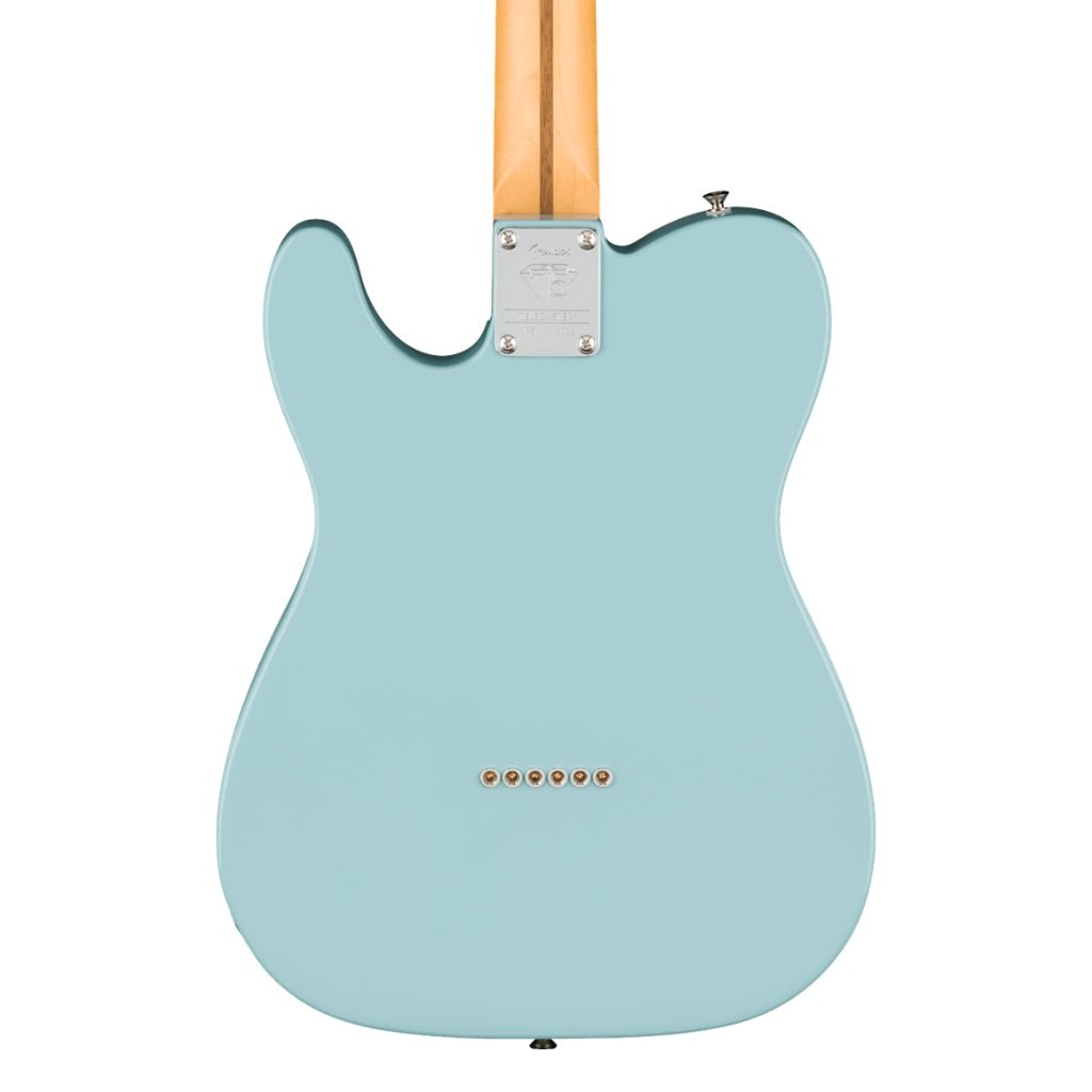 Fender 75th Anniversary Player II Telecaster Electric Guitar - Daphne Blue, Rosewood Fingerboard Electric Guitars Sky Music