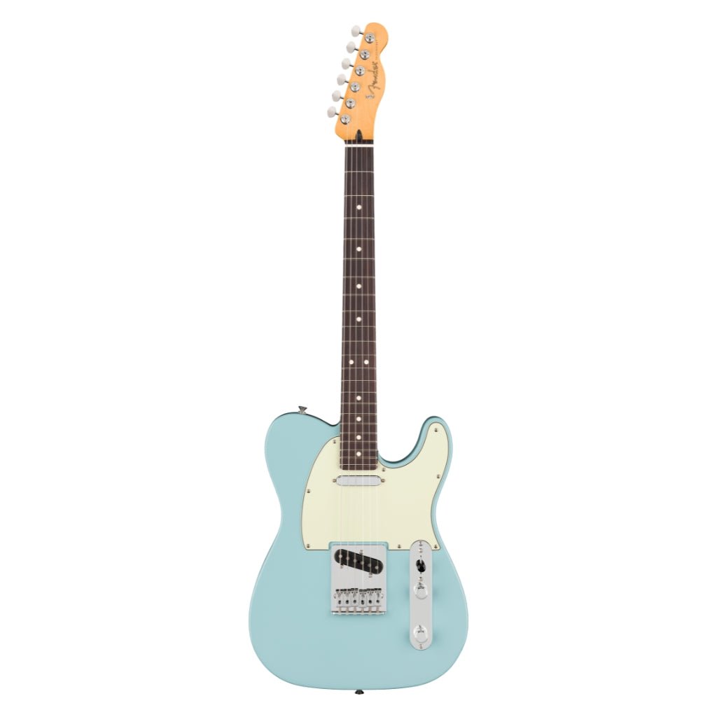 Fender 75th Anniversary Player II Telecaster Electric Guitar - Daphne Blue, Rosewood Fingerboard Electric Guitars Sky Music