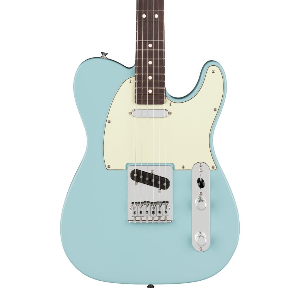Fender 75th Anniversary Player II Telecaster Electric Guitar - Daphne Blue, Rosewood Fingerboard Electric Guitars Sky Music