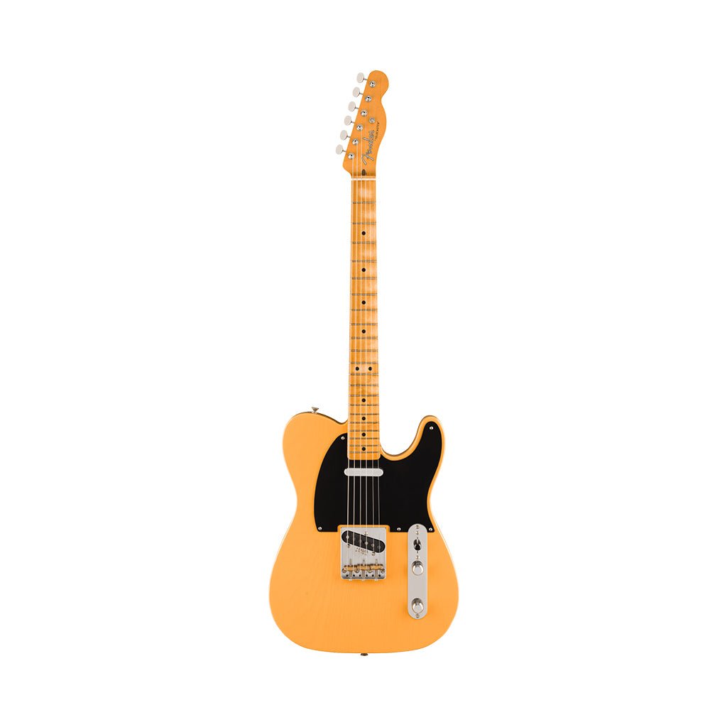 Fender 75th Anniversary Vintera Road Worn 1951 Telecaster Maple Fingerboard - Butterscotch Blonde Electric Guitars Sky Music
