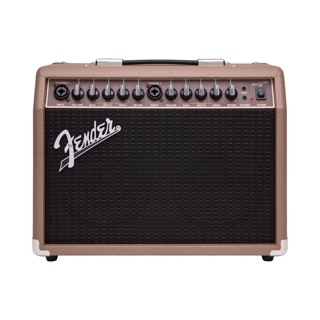 Fender Acoustasonic 40 40-watt 2 x 6.5-inch Acoustic Guitar Amplifier Acoustic Guitar Amplifiers Sky Music