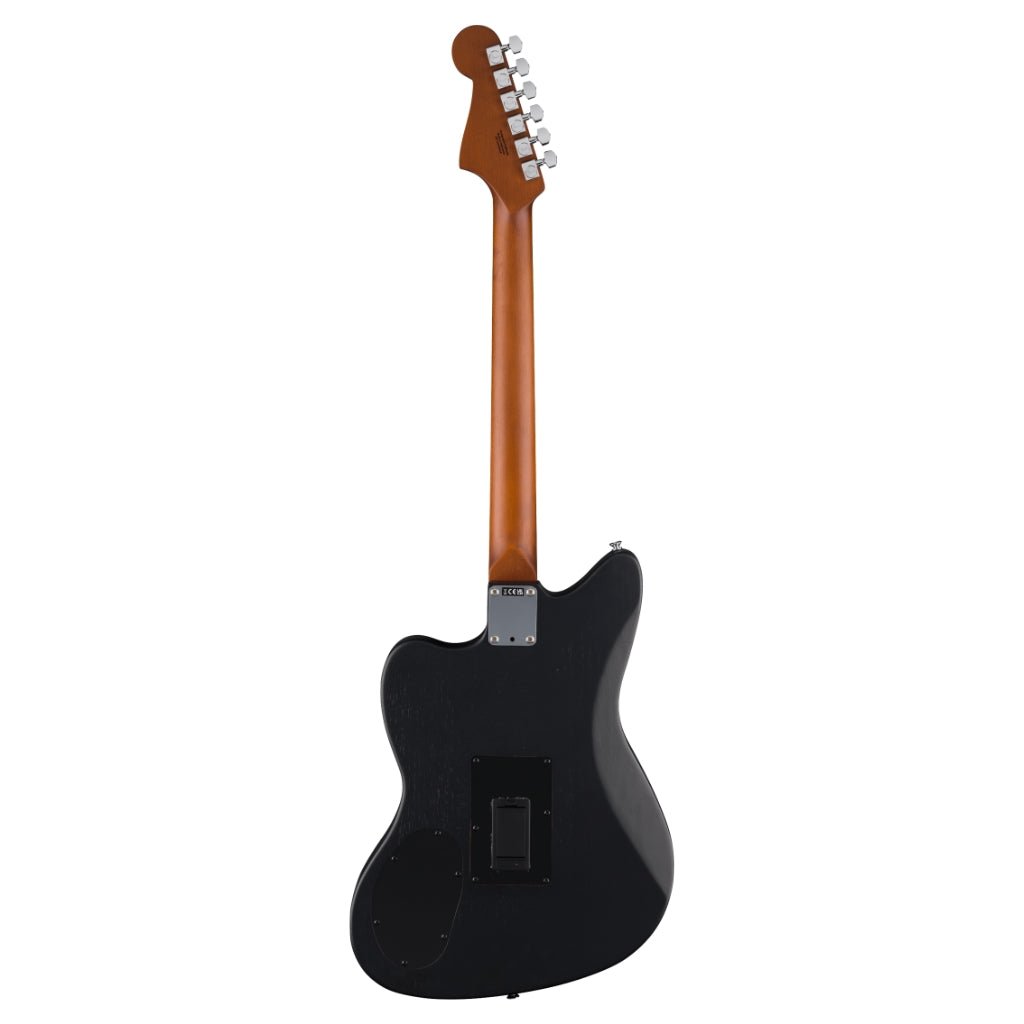 Fender Acoustasonic Standard Jazzmaster Guitar - Black Acoustic Guitars Sky Music