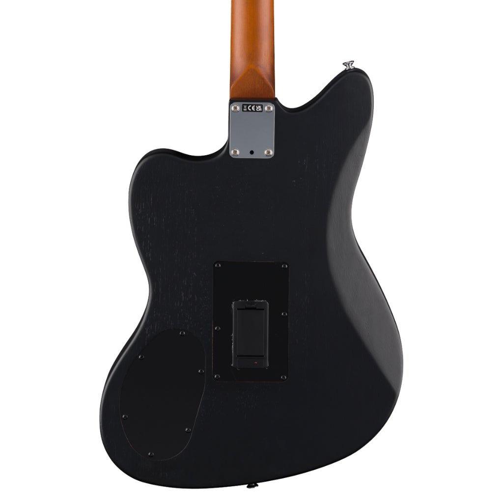 Fender Acoustasonic Standard Jazzmaster Guitar - Black Acoustic Guitars Sky Music