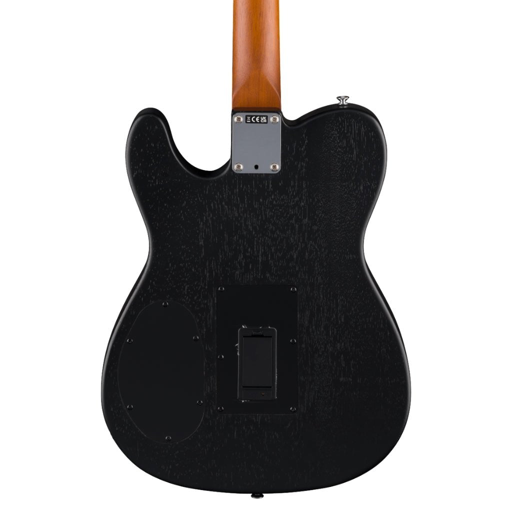 Fender Acoustasonic Standard Telecaster Guitar - Black Acoustic Guitars Sky Music